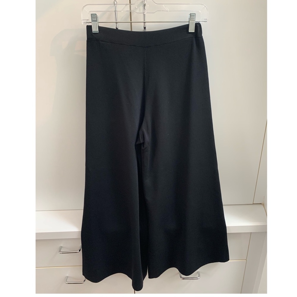 Wide leg cropped pant